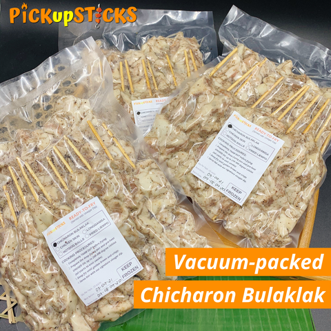 Vacuum-Packed Chicharon Bulaklak (20 sticks per pack)