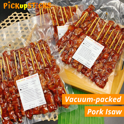 Vacuum-packed Pork Isaw (20 sticks per pack)