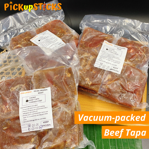 Vacuum-packed Beef Tapa (10 x 100g per pack)